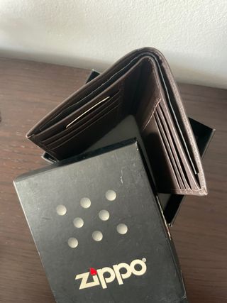 Portafoglio Zippo Uomo