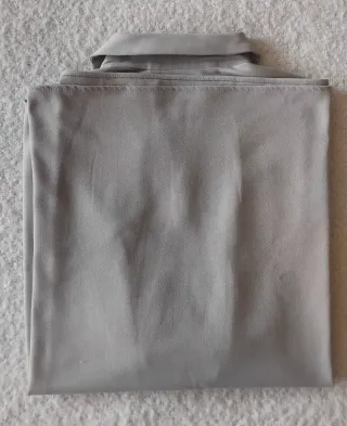 Polo Zara Man largo gris cremallera