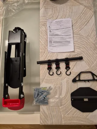 Gancio per bicicletta pieghevole