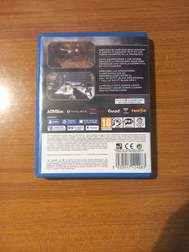 PS Vita declassificata di Call of Duty Black Ops