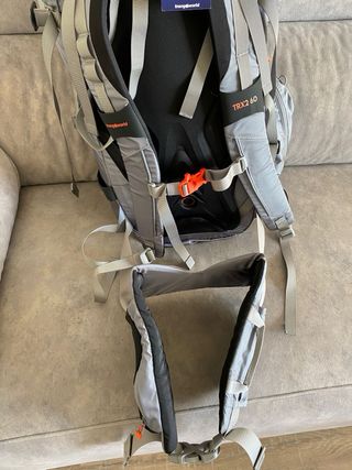 Mochila Trango TRX2 60 Pro Gris Naranja