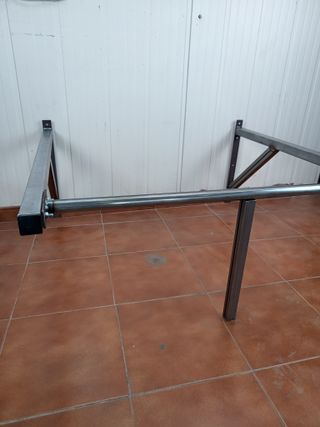 Barra dominadas Muscle Up separacion pared 1m