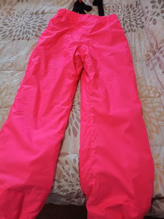 Pantalón de esquí niña rosa fucsia