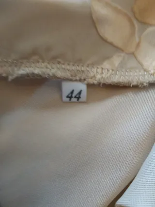 Gonna dorata taglia 44