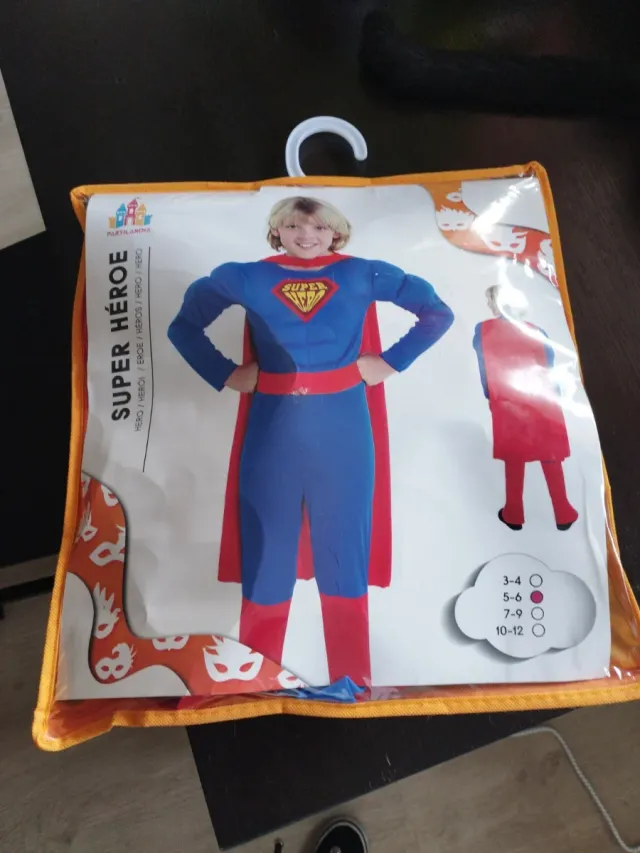 Disfraz Superhéroe Infantil 5-6 años