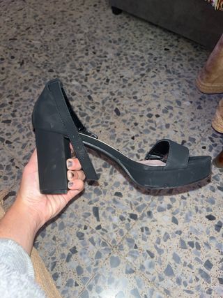 Zapatos de tacón negros - 1 uso