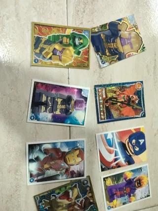 Cartas LEGO Marvel