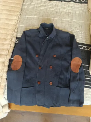 Chaqueta Purificación García azul Talla M