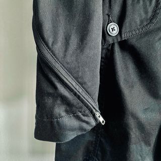 Gabardina DIESEL / 100% Cotton Black / Talla M