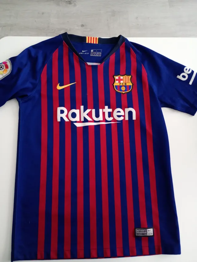 Camiseta Fútbol Club Barcelona Niño Talla M 10-12