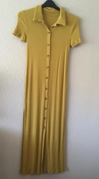 Vestido punto canalé T-S Nuevo a estrenar