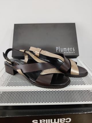 Sandalias piel mujer talla 37