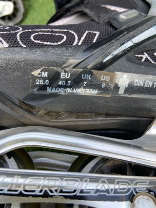 Patines Rollerblade Talla 40.5 + Protecciones