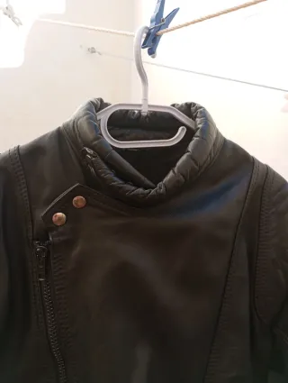 Cazadora de cuero Zerimar Talla XL