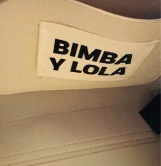 Bolso Bimba y Lola Piel Blanco Multicolor