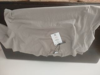 Camiseta Bershka beige talla M