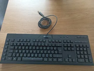 Teclado Corsair K55 RGB AZERTY (Francés)
