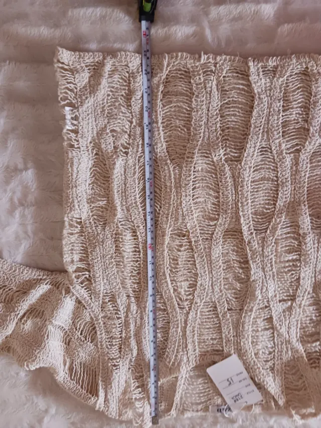 Jersey Z&D calado beige 