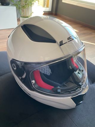Casco Moto Integral LS2 Blanco