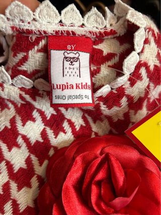 Abito bambina Lupia Kids 8 anni nuovo elegante