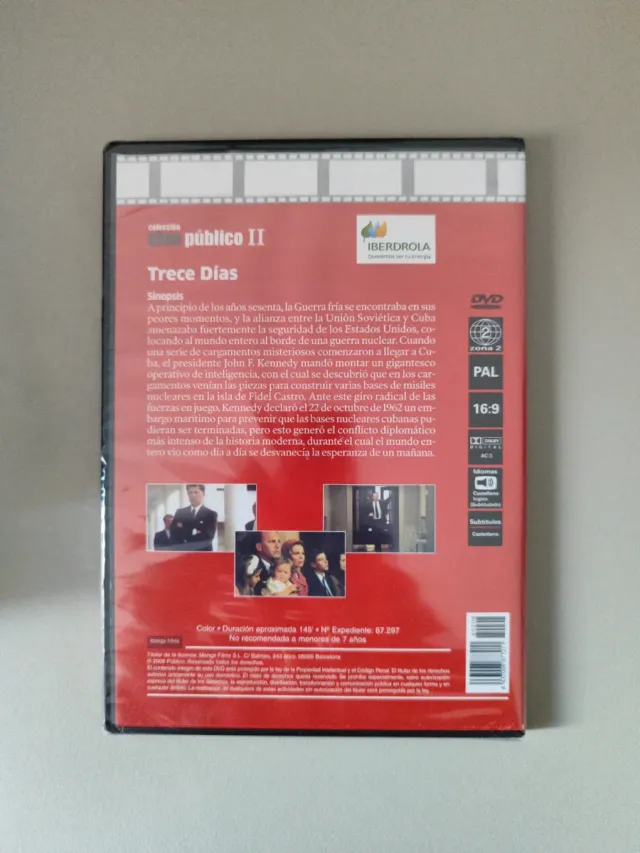 DVD Trece Días Kevin Costner Español