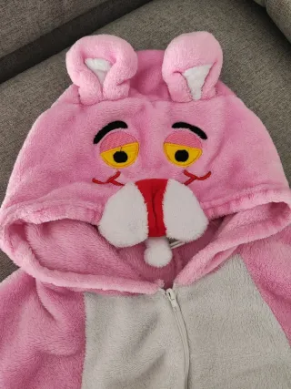 Pijama/Disfraz Pantera Rosa Niña Talla 3/4