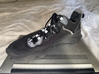 Nike React Element 55 Negro/Plata