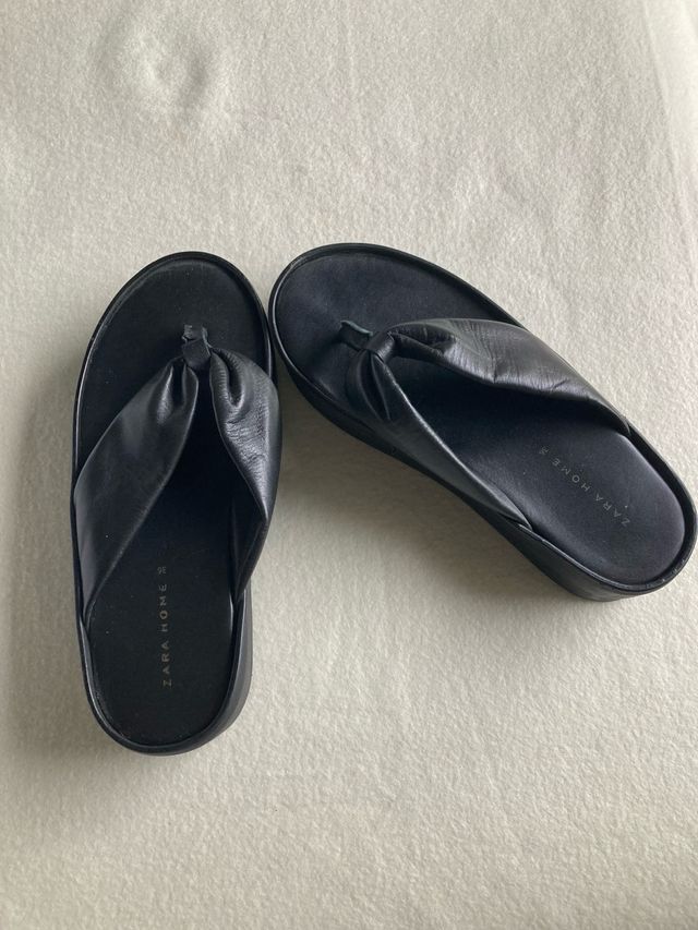 Sandalias Zara Home Negras Talla 36