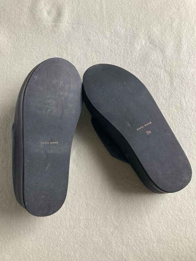 Sandalias Zara Home Negras Talla 36