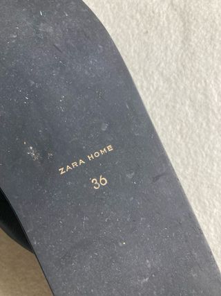 Sandalias Zara Home Negras Talla 36