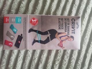 Set Bandas Gimnasia CRIVIT 3 Intensidades