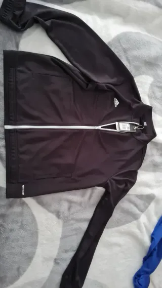 Chaqueta Adidas Negra Cremallera