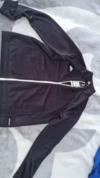 Chaqueta Adidas Negra Cremallera