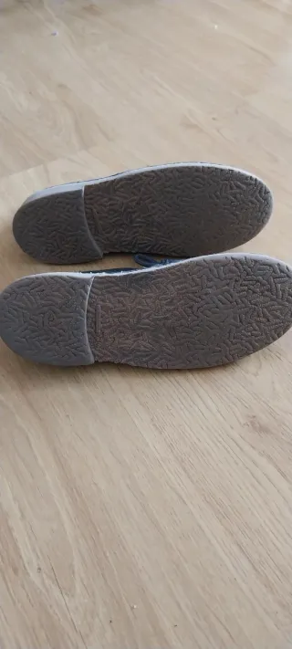 Zapatos niño vestir grises