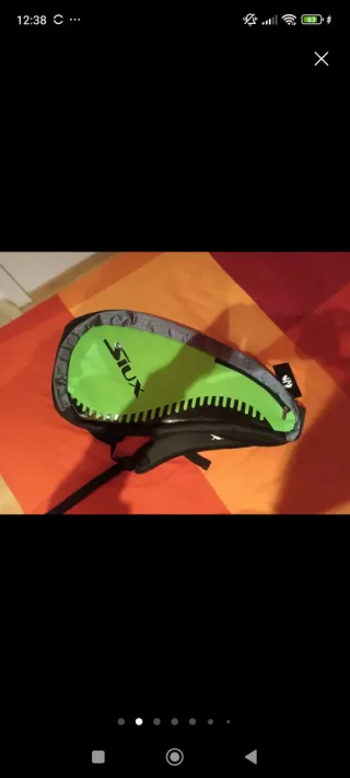Paletero Siux Verde y Negro