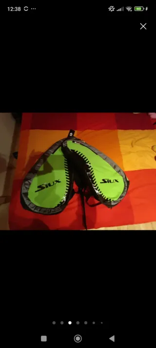 Paletero Siux Verde y Negro
