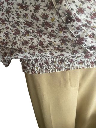 Blusa estilo boho chic floral