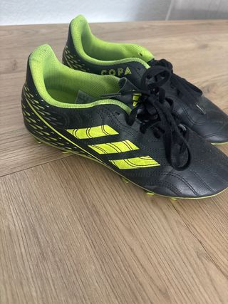 Zapatos de fútbol Adidas Copa Negro/Verde