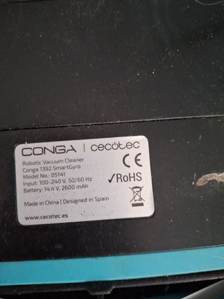 Robot Aspirador Conga Cecotec