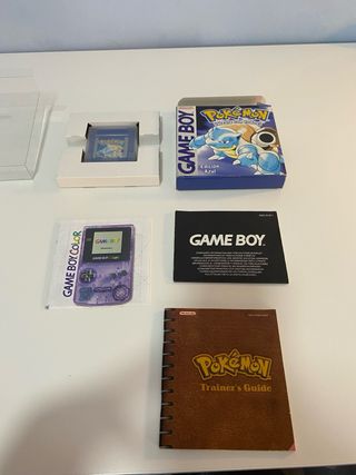 Pokémon game boy azul rojo amarillo