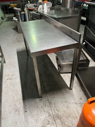 Mesa de acero inoxidable 150x60x95