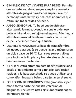 *NUEVO* Gimnasio para bebé Nuby