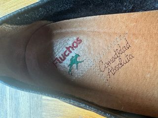 Zapatos Fluchos Talla 43 Marrón y Negro.