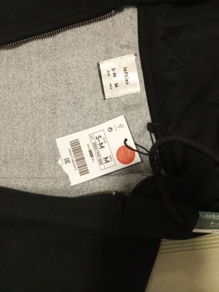 Chándal Unisex Negro Talla Única
