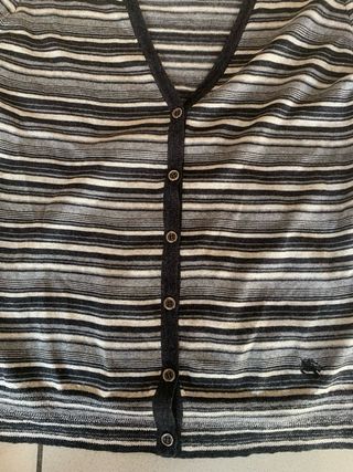 Chaqueta de punto Burberry rayas
