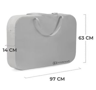 Cuna de viaje Kinderkraft 107x63x71 cm