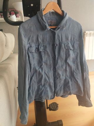 Camisa/Chaqueta azul