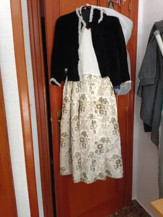 Traje Fallera Niña Antiguo