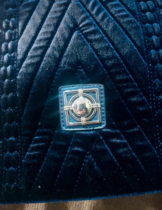 Bolso Malandrino Terciopelo Azul noche