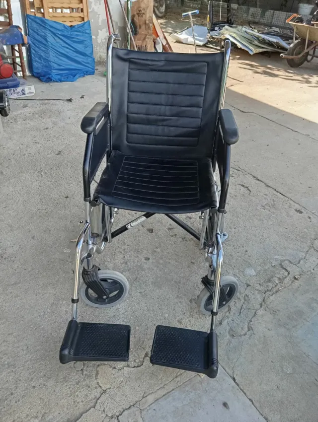 Silla de ruedas.